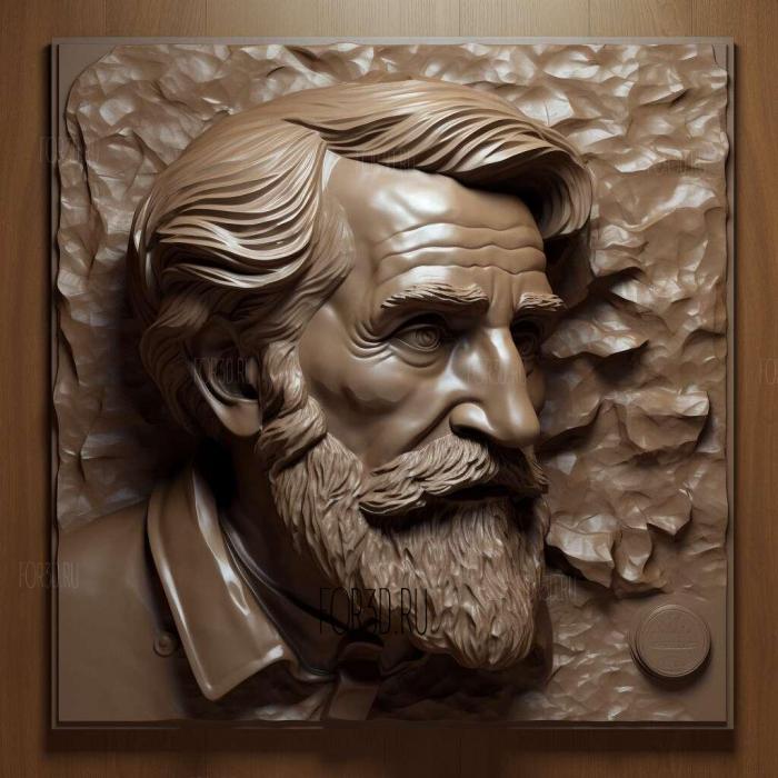 Giuseppe Verdi 2 stl model for CNC